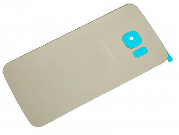 Корпус Samsung S6 Edge /  G925F (только задняя крышка) gold