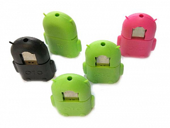 Переходник USB--micro-USB (OTG кабель)