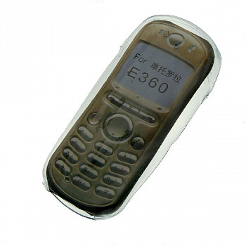 Чехол гелевый прозрачный Motorola E360