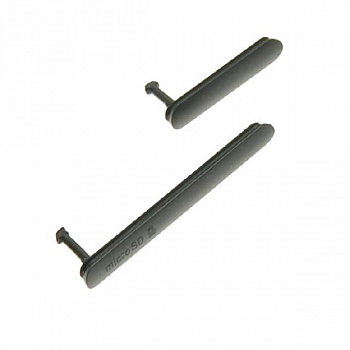 Боковые заглушки Sony Xperia Z3 (2шт комплект) black, Original