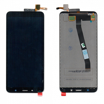 Дисплей Xiaomi Redmi 7A (в сборе с тачскрином) черный, Original