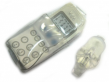 Чехол Samsung SGH 600 (прозрачный с клипсой)