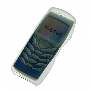 Чехол гелевый прозрачный Nokia 6100