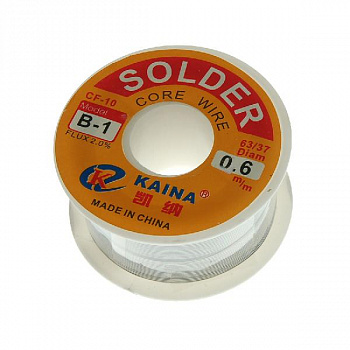 ПОС трубчатый Lefavor, 1 мм 0,1 кг