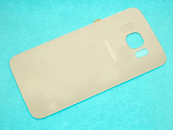 Корпус Samsung S6 /  G920F (только задняя крышка) gold, Original
