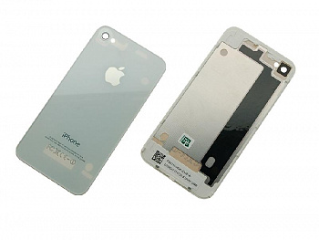 Корпус iPhone 4G (задняя крышка, белая), high copy