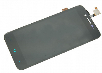 Дисплей ZTE Blade L4 (в сборе с тачскрином) черный