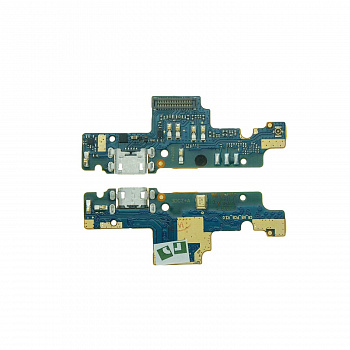 Шлейф Xiaomi Redmi Note 4x (8 ядер Snapdragon) плата с разъемом зарядки и микрофоном, Original