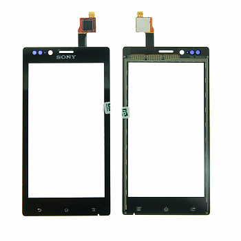 Тачскрин SonyEricsson st26i Xperia J, high copy