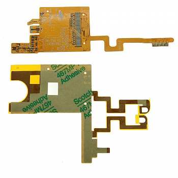 Шлейф Samsung A100 с элементами