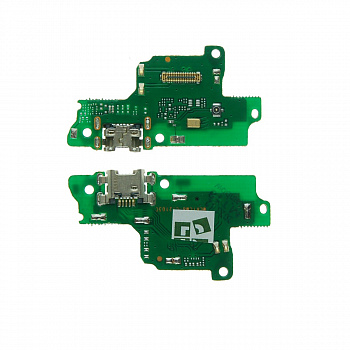 Шлейф Huawei Honor 8s плата с разъемом зарядки и микрофоном