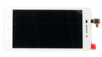 Дисплей для Lenovo s60 (в сборе с тачскрином) белый, Original