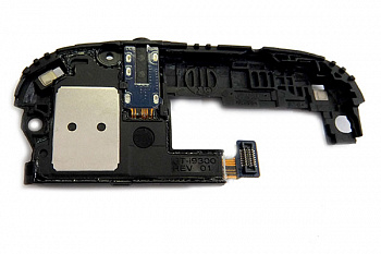 Динамик Samsung i9300 полифония в оправе (черный), Original