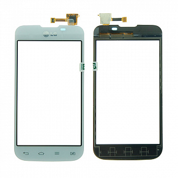 Тачскрин LG e455 Optimus L5 II dual (белый)