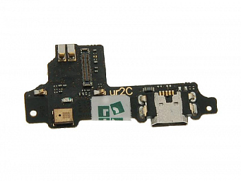 Шлейф ZTE Blade V8 с разъемом зарядки и микрофоном